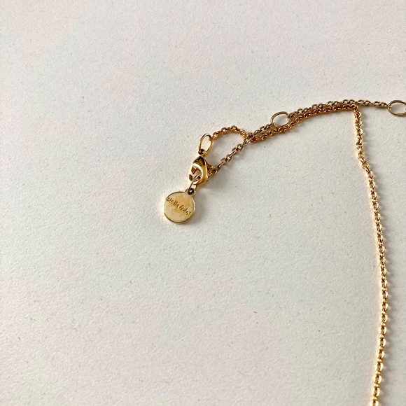 Stella & Dot Disc Necklace - Gold - Picture 4 of 4